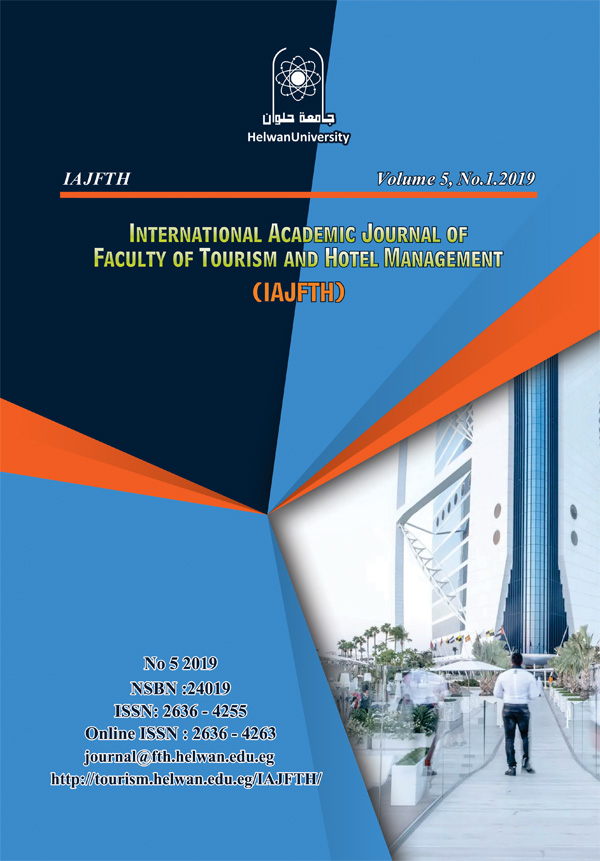 International Academic Journal Faculty of Tourism and Hotel Management